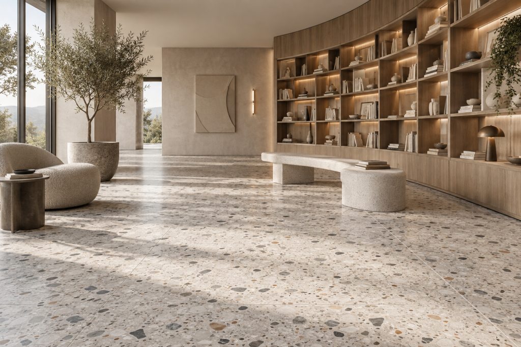 Terrazzo — Rhythm and Visual Punctuation